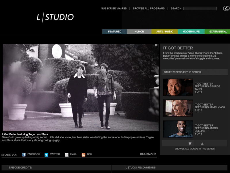 L Studio as an example for Storytelling in the Automotive Industry