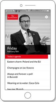 The economist espresso app as a best practice example