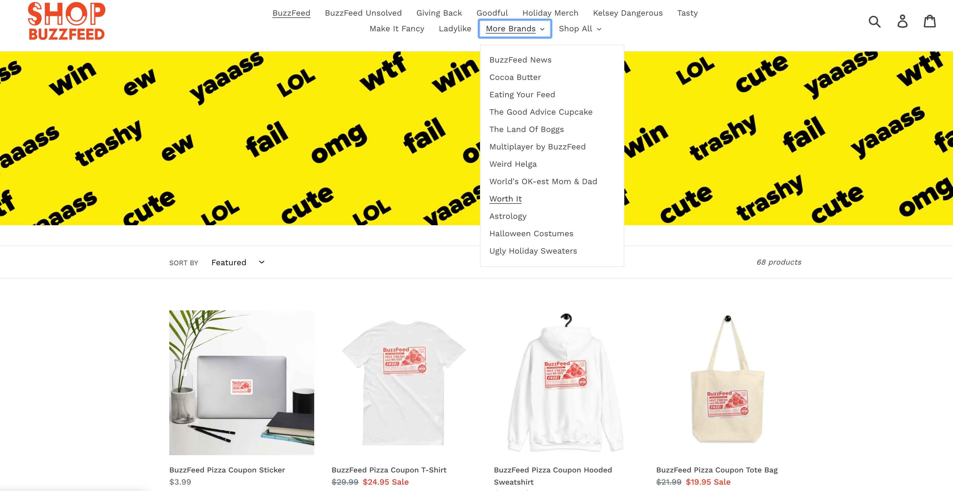 Digital Publishing Strategy: Buzzfeed has its own online shop
