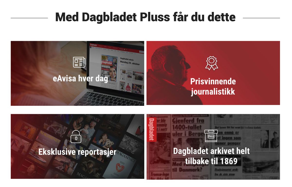 Dagbladet’s personalised paywalls