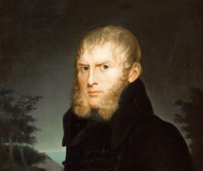 Portrait of the Painter Caspar David Friedrich. Found in the Collection of Staatliche Museen, Berlin. HINWEIS: Das Aufnahmedatum ist nicht immer bekannt. (Fine Art Images/Heritage Images)