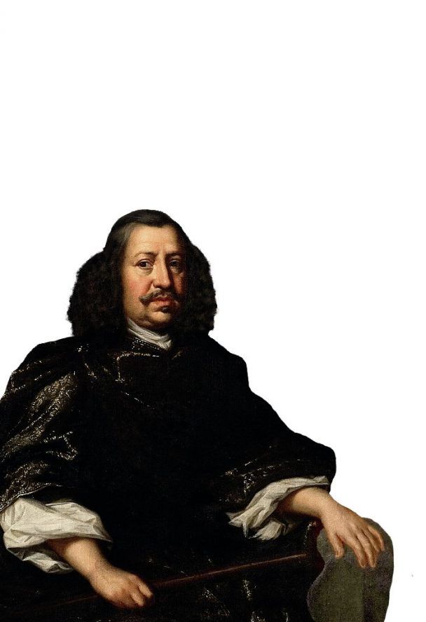 Friedrich III. sitzend
